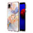 Coque Silicone Motif Fantaisie Souple Couleur Unie Etui Housse avec Support Bague Anneau Y03B pour Samsung Galaxy A01 Core Petit