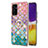 Coque Silicone Motif Fantaisie Souple Couleur Unie Etui Housse avec Support Bague Anneau Y03B pour Samsung Galaxy A05s Petit