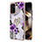 Coque Silicone Motif Fantaisie Souple Couleur Unie Etui Housse avec Support Bague Anneau Y03B pour Samsung Galaxy A15 4G Petit