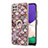 Coque Silicone Motif Fantaisie Souple Couleur Unie Etui Housse avec Support Bague Anneau Y03B pour Samsung Galaxy F42 5G Petit