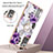 Coque Silicone Motif Fantaisie Souple Couleur Unie Etui Housse avec Support Bague Anneau Y03B pour Samsung Galaxy Note 20 5G Petit