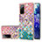 Coque Silicone Motif Fantaisie Souple Couleur Unie Etui Housse avec Support Bague Anneau Y03B pour Samsung Galaxy S20 FE (2022) 5G Colorful