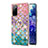 Coque Silicone Motif Fantaisie Souple Couleur Unie Etui Housse avec Support Bague Anneau Y03B pour Samsung Galaxy S20 FE 4G Petit