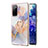 Coque Silicone Motif Fantaisie Souple Couleur Unie Etui Housse avec Support Bague Anneau Y03B pour Samsung Galaxy S20 FE 4G Petit