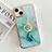 Coque Silicone Motif Fantaisie Souple Couleur Unie Etui Housse avec Support Bague Anneau Y05B pour Apple iPhone 13 Petit