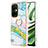 Coque Silicone Motif Fantaisie Souple Couleur Unie Etui Housse avec Support Bague Anneau Y05B pour OnePlus Nord CE 3 Lite 5G Colorful