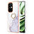 Coque Silicone Motif Fantaisie Souple Couleur Unie Etui Housse avec Support Bague Anneau Y05B pour OnePlus Nord CE 3 Lite 5G Petit