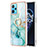 Coque Silicone Motif Fantaisie Souple Couleur Unie Etui Housse avec Support Bague Anneau Y05B pour Realme 9 4G Petit