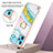 Coque Silicone Motif Fantaisie Souple Couleur Unie Etui Housse avec Support Bague Anneau Y05B pour Realme 9 4G Petit