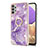 Coque Silicone Motif Fantaisie Souple Couleur Unie Etui Housse avec Support Bague Anneau Y05B pour Samsung Galaxy A13 4G Petit