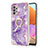 Coque Silicone Motif Fantaisie Souple Couleur Unie Etui Housse avec Support Bague Anneau Y05B pour Samsung Galaxy M32 5G Petit