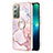 Coque Silicone Motif Fantaisie Souple Couleur Unie Etui Housse avec Support Bague Anneau Y05B pour Samsung Galaxy Note 20 5G Petit