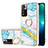 Coque Silicone Motif Fantaisie Souple Couleur Unie Etui Housse avec Support Bague Anneau Y05B pour Xiaomi Mi 11i 5G (2022) Colorful