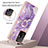 Coque Silicone Motif Fantaisie Souple Couleur Unie Etui Housse avec Support Bague Anneau Y05B pour Xiaomi Mi 11T 5G Petit