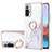 Coque Silicone Motif Fantaisie Souple Couleur Unie Etui Housse avec Support Bague Anneau Y05B pour Xiaomi Redmi Note 10 Pro 4G Petit