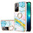 Coque Silicone Motif Fantaisie Souple Couleur Unie Etui Housse avec Support Bague Anneau Y05B pour Xiaomi Redmi Note 11 5G Colorful