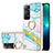 Coque Silicone Motif Fantaisie Souple Couleur Unie Etui Housse avec Support Bague Anneau Y05B pour Xiaomi Redmi Note 11 Pro 5G Colorful