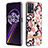 Coque Silicone Motif Fantaisie Souple Couleur Unie Etui Housse avec Support Bague Anneau Y06B pour Realme Narzo 50 Pro 5G Petit