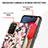 Coque Silicone Motif Fantaisie Souple Couleur Unie Etui Housse avec Support Bague Anneau Y06B pour Samsung Galaxy A03s Petit