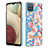 Coque Silicone Motif Fantaisie Souple Couleur Unie Etui Housse avec Support Bague Anneau Y06B pour Samsung Galaxy A12 5G Petit