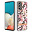 Coque Silicone Motif Fantaisie Souple Couleur Unie Etui Housse avec Support Bague Anneau Y06B pour Samsung Galaxy A53 5G Petit