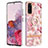 Coque Silicone Motif Fantaisie Souple Couleur Unie Etui Housse avec Support Bague Anneau Y06B pour Samsung Galaxy S20 5G Rose