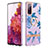 Coque Silicone Motif Fantaisie Souple Couleur Unie Etui Housse avec Support Bague Anneau Y06B pour Samsung Galaxy S20 FE 4G Petit