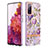 Coque Silicone Motif Fantaisie Souple Couleur Unie Etui Housse avec Support Bague Anneau Y06B pour Samsung Galaxy S20 FE 4G Violet Clair