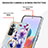 Coque Silicone Motif Fantaisie Souple Couleur Unie Etui Housse avec Support Bague Anneau Y06B pour Xiaomi Redmi Note 10 Pro 4G Petit