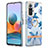 Coque Silicone Motif Fantaisie Souple Couleur Unie Etui Housse avec Support Bague Anneau Y06B pour Xiaomi Redmi Note 10 Pro Max Petit