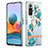 Coque Silicone Motif Fantaisie Souple Couleur Unie Etui Housse avec Support Bague Anneau Y06B pour Xiaomi Redmi Note 10 Pro Max Petit