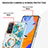 Coque Silicone Motif Fantaisie Souple Couleur Unie Etui Housse avec Support Bague Anneau Y06B pour Xiaomi Redmi Note 11 Pro 4G Petit