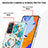 Coque Silicone Motif Fantaisie Souple Couleur Unie Etui Housse avec Support Bague Anneau Y06B pour Xiaomi Redmi Note 11 Pro 5G Petit