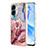 Coque Silicone Motif Fantaisie Souple Couleur Unie Etui Housse avec Support Bague Anneau YB1 pour Huawei Honor 90 Lite 5G Petit