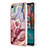 Coque Silicone Motif Fantaisie Souple Couleur Unie Etui Housse avec Support Bague Anneau YB1 pour Nokia C12 Plus Mixte