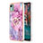 Coque Silicone Motif Fantaisie Souple Couleur Unie Etui Housse avec Support Bague Anneau YB1 pour Nokia C12 Plus Petit