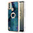 Coque Silicone Motif Fantaisie Souple Couleur Unie Etui Housse avec Support Bague Anneau YB1 pour Nokia C31 Petit