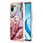 Coque Silicone Motif Fantaisie Souple Couleur Unie Etui Housse avec Support Bague Anneau YB1 pour Xiaomi Mi 11 Lite 5G NE Mixte