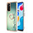 Coque Silicone Motif Fantaisie Souple Couleur Unie Etui Housse avec Support Bague Anneau YB1 pour Xiaomi Redmi Note 11 4G (2022) Petit