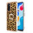 Coque Silicone Motif Fantaisie Souple Couleur Unie Etui Housse avec Support Bague Anneau YB1 pour Xiaomi Redmi Note 11 4G (2022) Petit