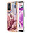 Coque Silicone Motif Fantaisie Souple Couleur Unie Etui Housse avec Support Bague Anneau YB1 pour Xiaomi Redmi Note 12S Mixte