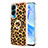 Coque Silicone Motif Fantaisie Souple Couleur Unie Etui Housse avec Support Bague Anneau YB2 pour Huawei Honor 90 Lite 5G Petit