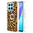 Coque Silicone Motif Fantaisie Souple Couleur Unie Etui Housse avec Support Bague Anneau YB2 pour Huawei Honor X6 Petit