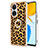 Coque Silicone Motif Fantaisie Souple Couleur Unie Etui Housse avec Support Bague Anneau YB2 pour Huawei Honor X7 Petit