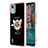 Coque Silicone Motif Fantaisie Souple Couleur Unie Etui Housse avec Support Bague Anneau YB2 pour Nokia C12 Plus Petit