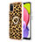 Coque Silicone Motif Fantaisie Souple Couleur Unie Etui Housse avec Support Bague Anneau YB2 pour Samsung Galaxy A02s Petit