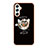 Coque Silicone Motif Fantaisie Souple Couleur Unie Etui Housse avec Support Bague Anneau YB2 pour Samsung Galaxy A24 4G Petit