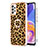 Coque Silicone Motif Fantaisie Souple Couleur Unie Etui Housse avec Support Bague Anneau YB2 pour Samsung Galaxy A72 4G Petit