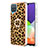 Coque Silicone Motif Fantaisie Souple Couleur Unie Etui Housse avec Support Bague Anneau YB2 pour Samsung Galaxy M12 Petit