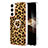 Coque Silicone Motif Fantaisie Souple Couleur Unie Etui Housse avec Support Bague Anneau YB2 pour Samsung Galaxy S24 5G Petit